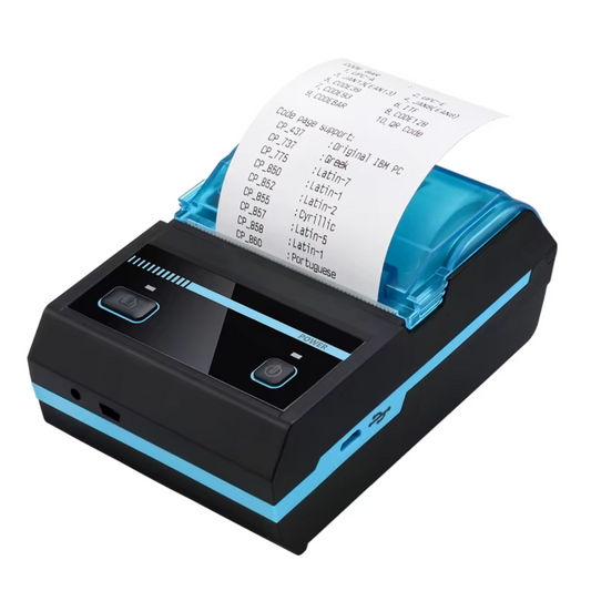 TICKETERA DUAL 58MM RED-P5801