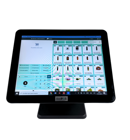 ALL IN ONE REDPOS RED-P1519 INTEL CORE i5 8GB RAM SSD 256GB PANTALLA TOUCH 15