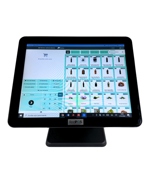 ALL IN ONE REDPOS RED-P1519 INTEL CORE i5 8GB RAM SSD 256GB PANTALLA TOUCH 15