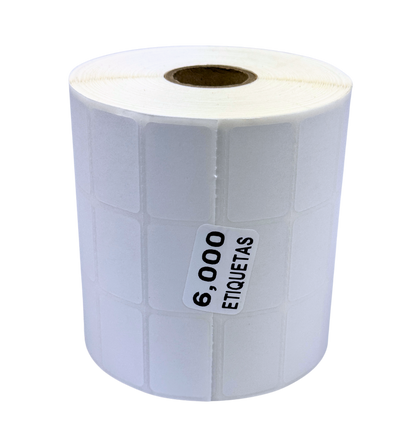 ROLLO DE ETIQUETA 3X2 CM 3 FILAS