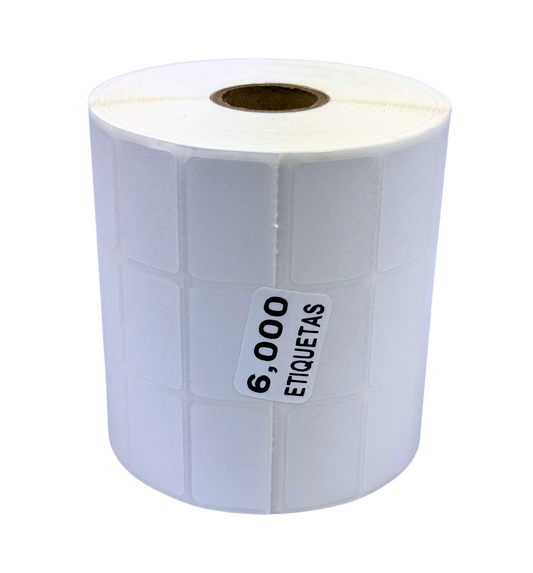 ROLLO DE ETIQUETA 3X2 CM 3 FILAS