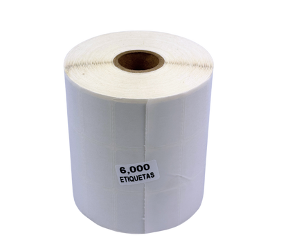 ROLLO DE ETIQUETA 3X2 CM 3 FILAS