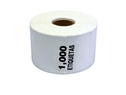 ROLLO DE ETIQUETA 5X3.8 CM
